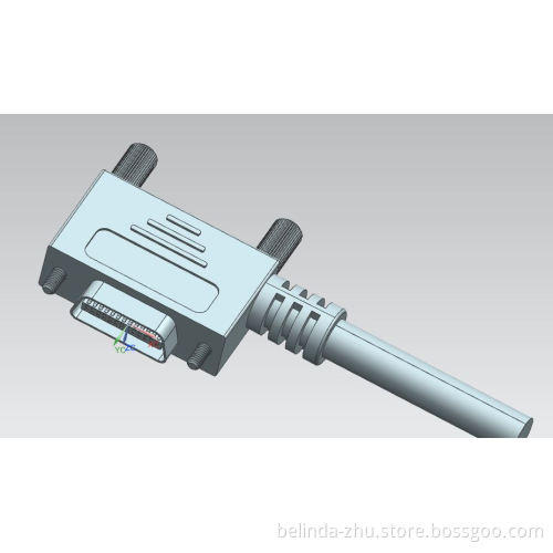 Mdr 26pin Mini Camera Link Cable to Right/Left Angle